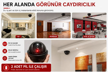 Mağazam Caydırıcı Sahte Güvenlik Kamerası